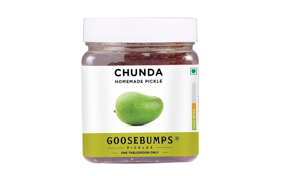Goosebumps Chunda Homemade Pickle   Glass Jar  250 grams